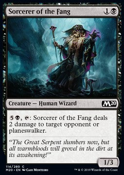 Sorcerer of the Fang⁣ - Core 2020⁣ (Common)⁣ [114]