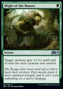 Might of the Masses⁣ - Core 2020⁣ (Uncommon)⁣ [182]