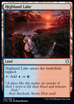 Highland Lake⁣ - Commander 2019⁣ (Uncommon)⁣ [251]
