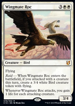 Wingmate Roc⁣ - Commander 2019⁣ (Mythic)⁣ [78]