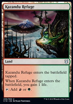 Kazandu Refuge⁣ - Commander 2019⁣ (Uncommon)⁣ [256]
