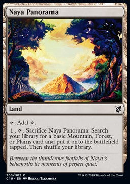 Naya Panorama⁣ - Commander 2019⁣ (Common)⁣ [263]