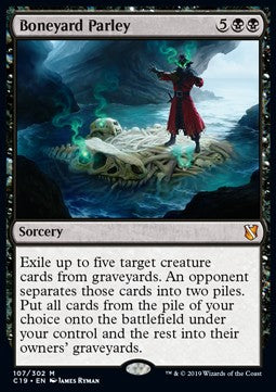 Boneyard Parley - Commander 2019 (Mythic) [C19-107]
