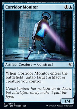 Corridor Monitor⁣ - Throne of Eldraine⁣ (Common)⁣ [41]