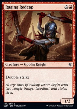Raging Redcap⁣ - Throne of Eldraine⁣ (Common)⁣ [134]