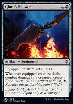 Giant's Skewer⁣ - Throne of Eldraine⁣ (Common)⁣ [91]