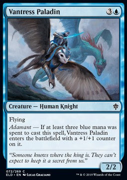 Vantress Paladin⁣ - Throne of Eldraine⁣ (Common)⁣ [72]