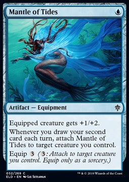 Mantle of Tides⁣ - Throne of Eldraine⁣ (Common)⁣ [52]