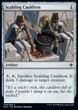Scalding Cauldron⁣ - Throne of Eldraine⁣ (Common)⁣ [229]