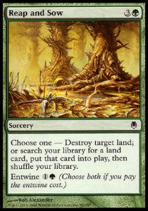 Reap and Sow⁣ - Darksteel⁣ (Common)⁣ [81]