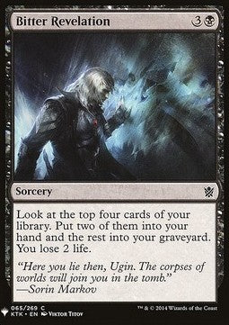 Bitter Revelation⁣ - Mystery Booster⁣ (Common)⁣ [65]
