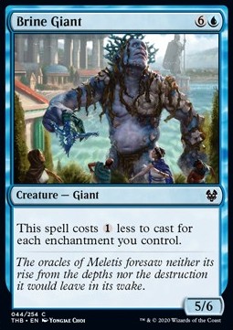 Brine Giant⁣ - Theros Beyond Death⁣ (Common)⁣ [44]
