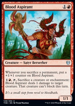 Blood Aspirant⁣ - Theros Beyond Death⁣ (Uncommon)⁣ [128]