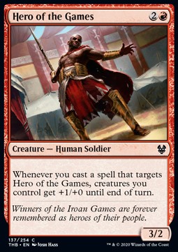 Hero of the Games⁣ - Theros Beyond Death⁣ (Common)⁣ [137]