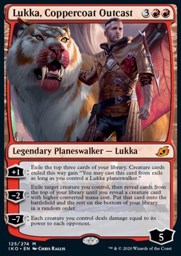 Lukka, Coppercoat Outcast - Ikoria: Lair of Behemoths (Mythic) [IKO-125]
