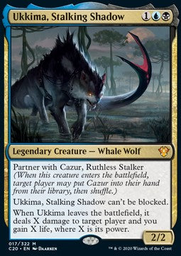 Ukkima, Stalking Shadow⁣ - Commander: Ikoria⁣ (Mythic)⁣ [17]