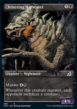 Chittering Harvester⁣ - Ikoria: Lair of Behemoths: Extras⁣ (Uncommon)⁣ [288]