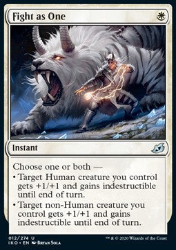 Fight as One⁣ - Ikoria: Lair of Behemoths⁣ (Uncommon)⁣ [12]
