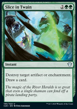Slice in Twain⁣ - Commander: Ikoria⁣ (Uncommon)⁣ [190]