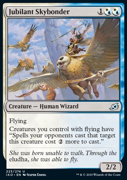 Jubilant Skybonder⁣ - Ikoria: Lair of Behemoths⁣ (Uncommon)⁣ [223]