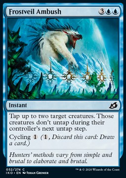 Frostveil Ambush⁣ - Ikoria: Lair of Behemoths⁣ (Common)⁣ [52]