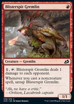 Blisterspit Gremlin⁣ - Ikoria: Lair of Behemoths⁣ (Common)⁣ [108]