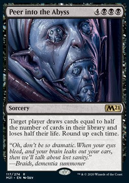 Peer into the Abyss⁣ - Core 2021⁣ (Rare)⁣ [117]