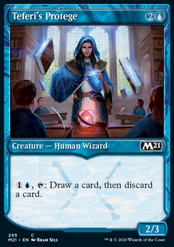Teferi's Protege⁣ - Core 2021: Extras⁣ (Common)⁣ [295]