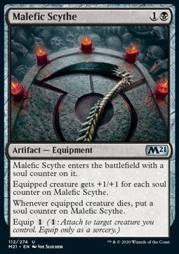 Malefic Scythe⁣ - Core 2021⁣ (Uncommon)⁣ [112]