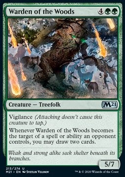 Warden of the Woods⁣ - Core 2021⁣ (Uncommon)⁣ [213]