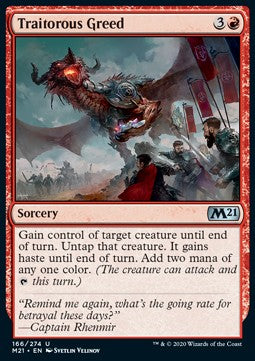 Traitorous Greed⁣ - Core 2021⁣ (Uncommon)⁣ [166]