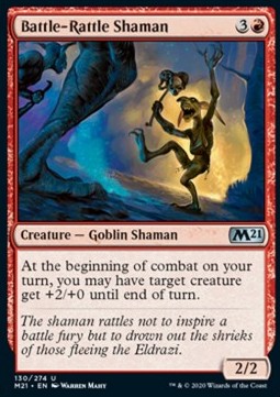 Battle-Rattle Shaman⁣ - Core 2021⁣ (Uncommon)⁣ [130]