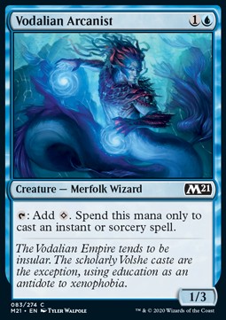 Vodalian Arcanist⁣ - Core 2021⁣ (Common)⁣ [83]