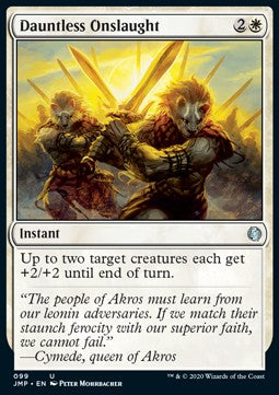 Dauntless Onslaught⁣ - Jumpstart⁣ (Uncommon)⁣ [99]