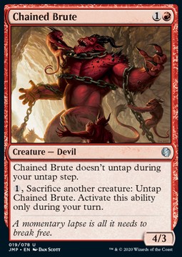Chained Brute⁣ - Jumpstart⁣ (Uncommon)⁣ [19]