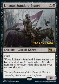 Liliana's Standard Bearer (V.2) - Core 2021: Promos (Rare) [PM21-110]