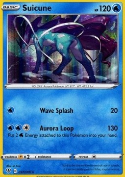 Suicune - Darkness Ablaze (Holo Rare) [DAA-37]