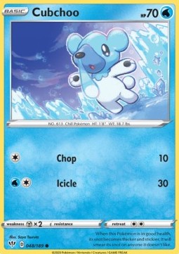 Cubchoo - Darkness Ablaze (Common) [DAA-48]