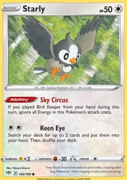 Starly - Darkness Ablaze (Common) [DAA-145]