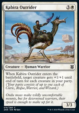 Kabira Outrider⁣ - Zendikar Rising⁣ (Common)⁣ [18]