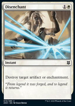 Disenchant⁣ - Zendikar Rising⁣ (Common)⁣ [10]