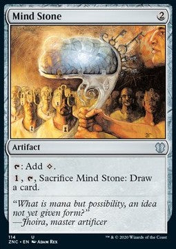 Mind Stone⁣ - Commander: Zendikar Rising⁣ (Uncommon)⁣ [114]