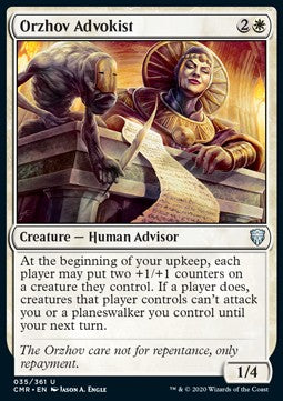 Orzhov Advokist⁣ - Commander Legends⁣ (Uncommon)⁣ [35]