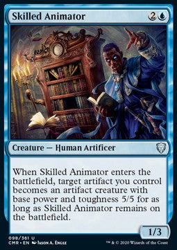 Skilled Animator⁣ - Commander Legends⁣ (Uncommon)⁣ [98]