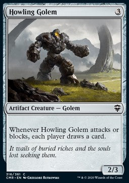 Howling Golem⁣ - Commander Legends⁣ (Common)⁣ [316]