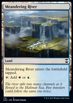 Meandering River⁣ - Commander: Kaldheim⁣ (Common)⁣ [114]
