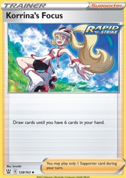 Korrina's Focus⁣ - Battle Styles⁣ (Uncommon)⁣ [128]
