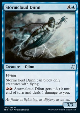 Stormcloud Djinn⁣ - Time Spiral Remastered⁣ (Uncommon)⁣ [90]