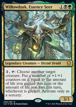 Willowdusk, Essence Seer⁣ - Commander: Strixhaven⁣ (Mythic)⁣ [6]
