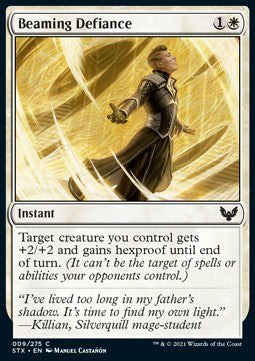 Beaming Defiance⁣ - Strixhaven: School of Mages⁣ (Common)⁣ [9]